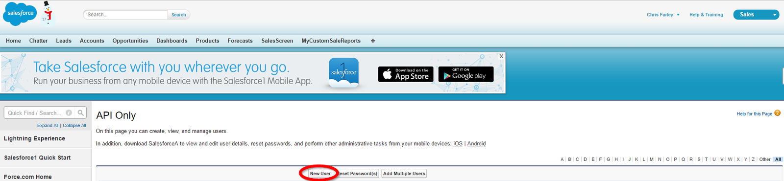 How to Create an API Integration User in Salesforce